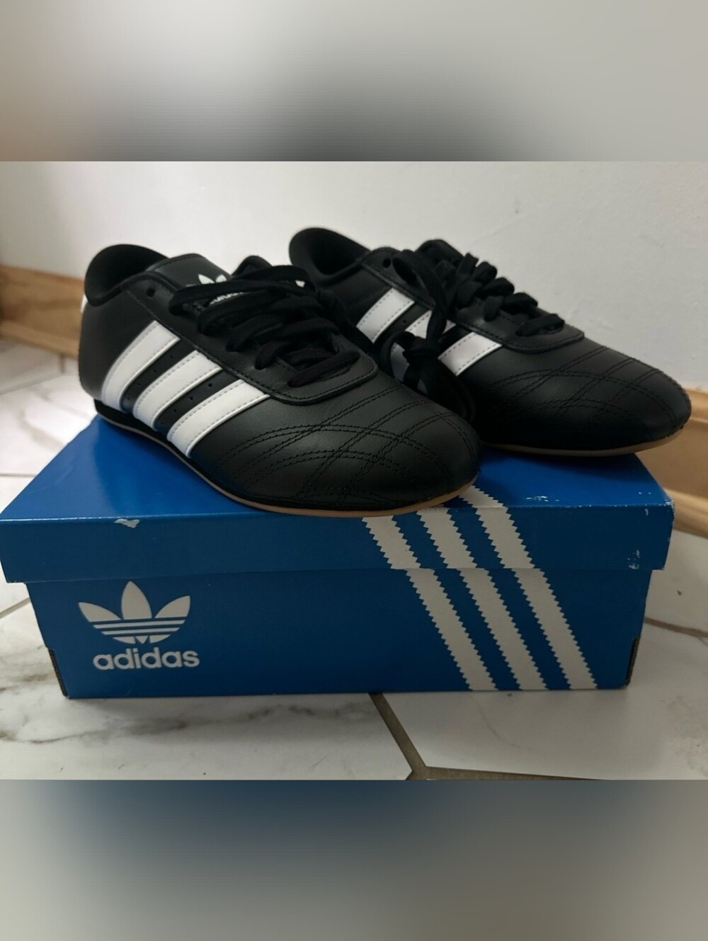 Adidas Taekwondo Shoes Black 7w 6m NIB